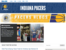Tablet Screenshot of pacersblogs.com
